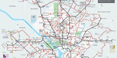 Dc metro, autobus hartë