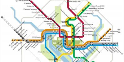 Dc metro hartë 2015