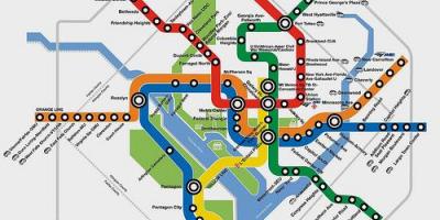 Dc metro hartë planifikuesi