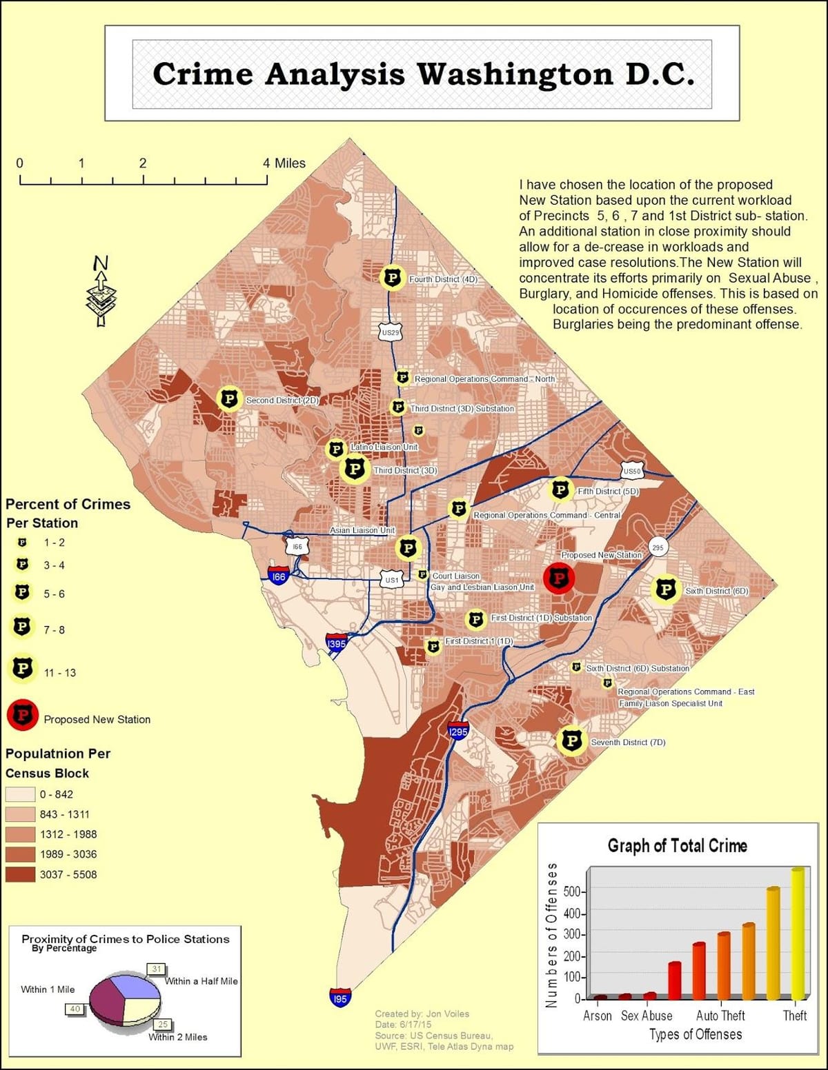 washington dc gis hartë