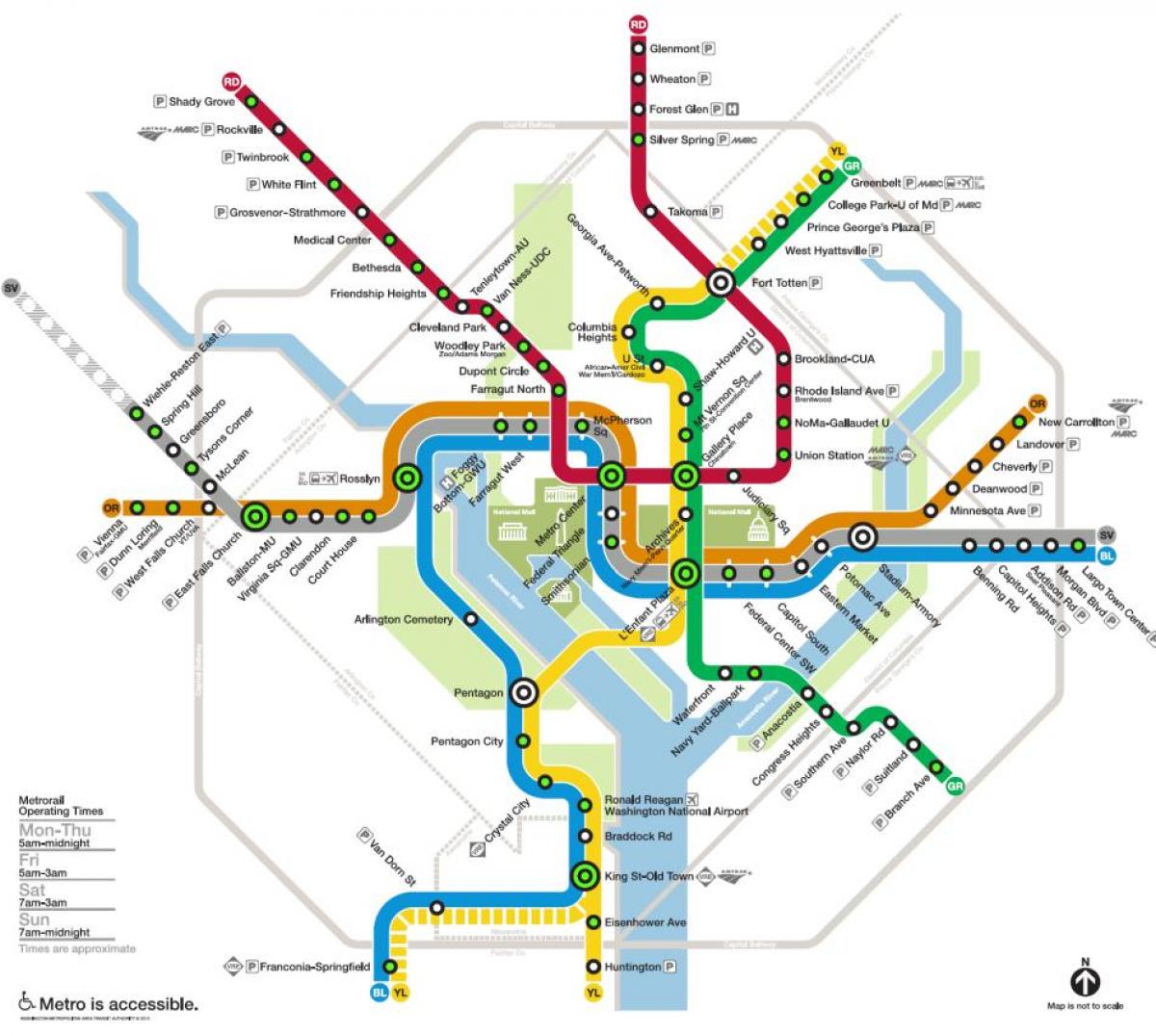 uashington metro stacion hartë
