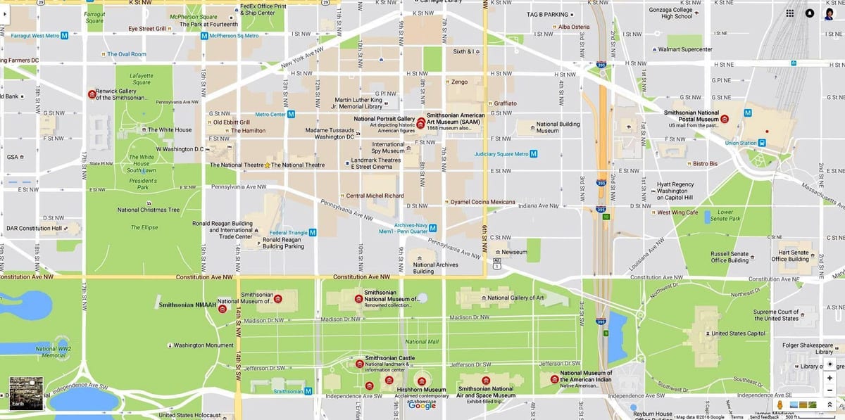 harta e smithsonian muze