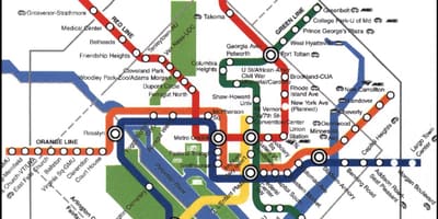 Washington dc metro, tren hartë