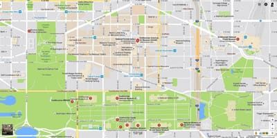 Harta e kombëtare mall dhe muzeume