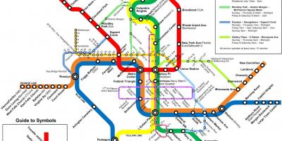 Uashington, metro, autobus hartë